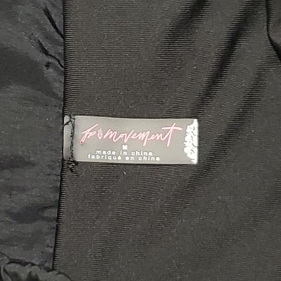 Free People Movement The Way Home Shorts Black Sz Medium Running Athleisure - Picture 6 of 12